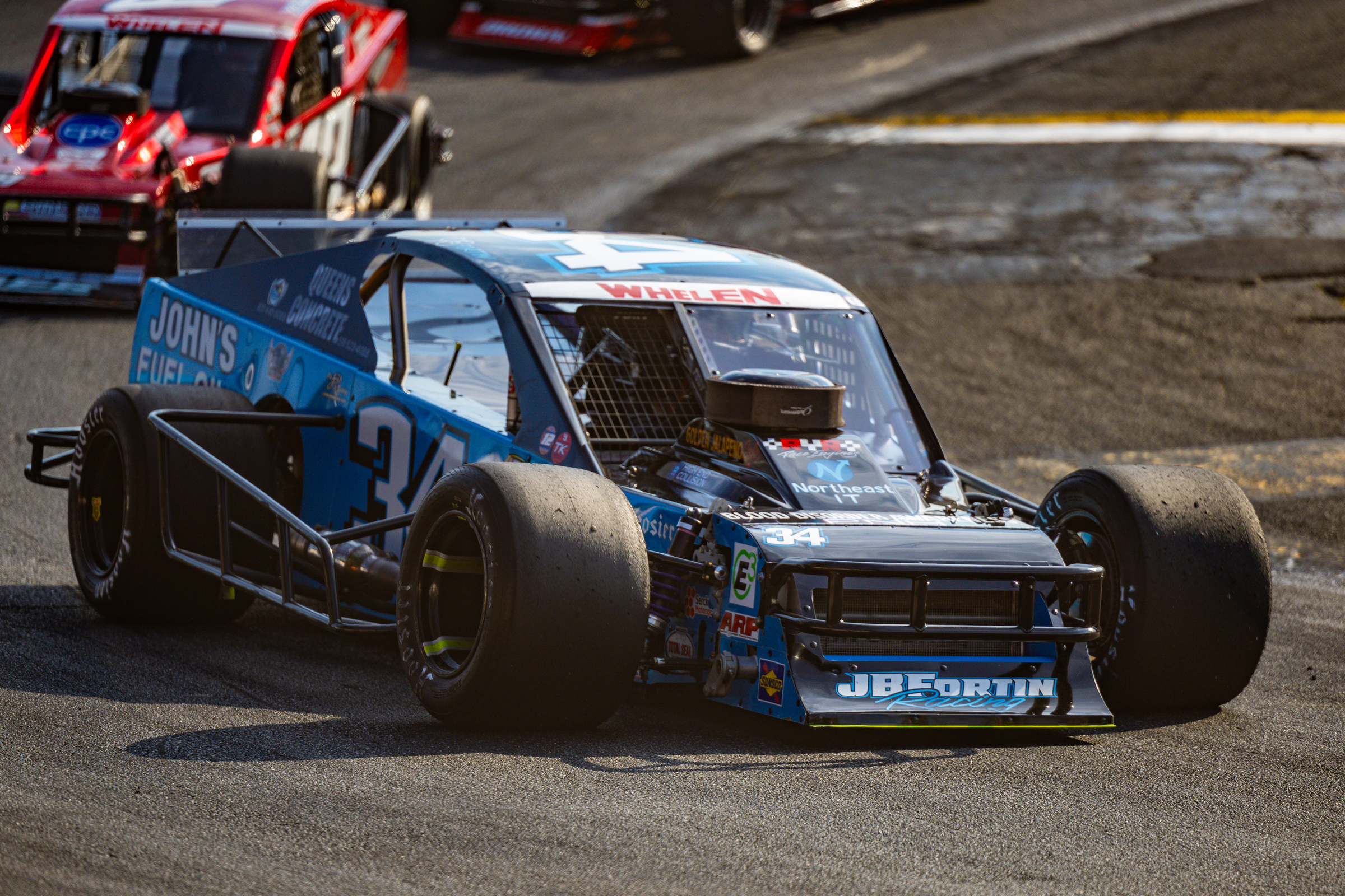 JB FORTIN POCKETS SECOND NASCAR MODIFIED VICTORY OF SEASON AT RIVERHEAD RACEWAY